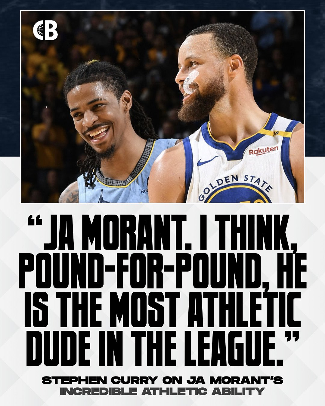 万博体育入口-库里：莫兰特在联盟现役同体重球员中的运动能力最强