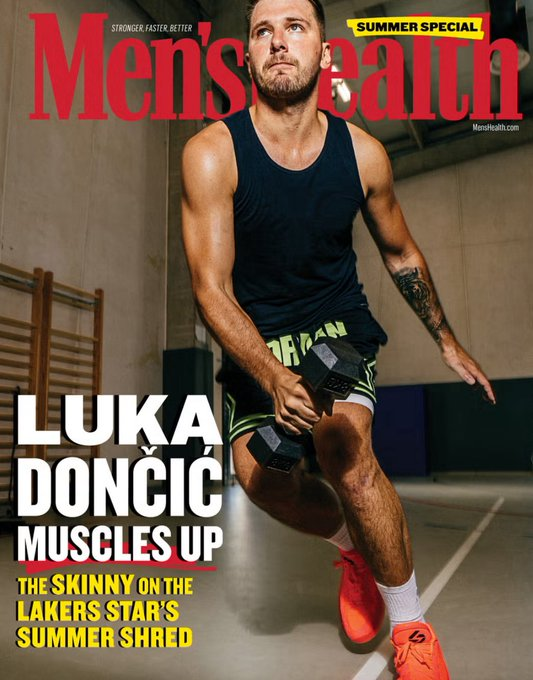 万博体育-已瘦成一道闪电！东契奇瘦身成果多图展示